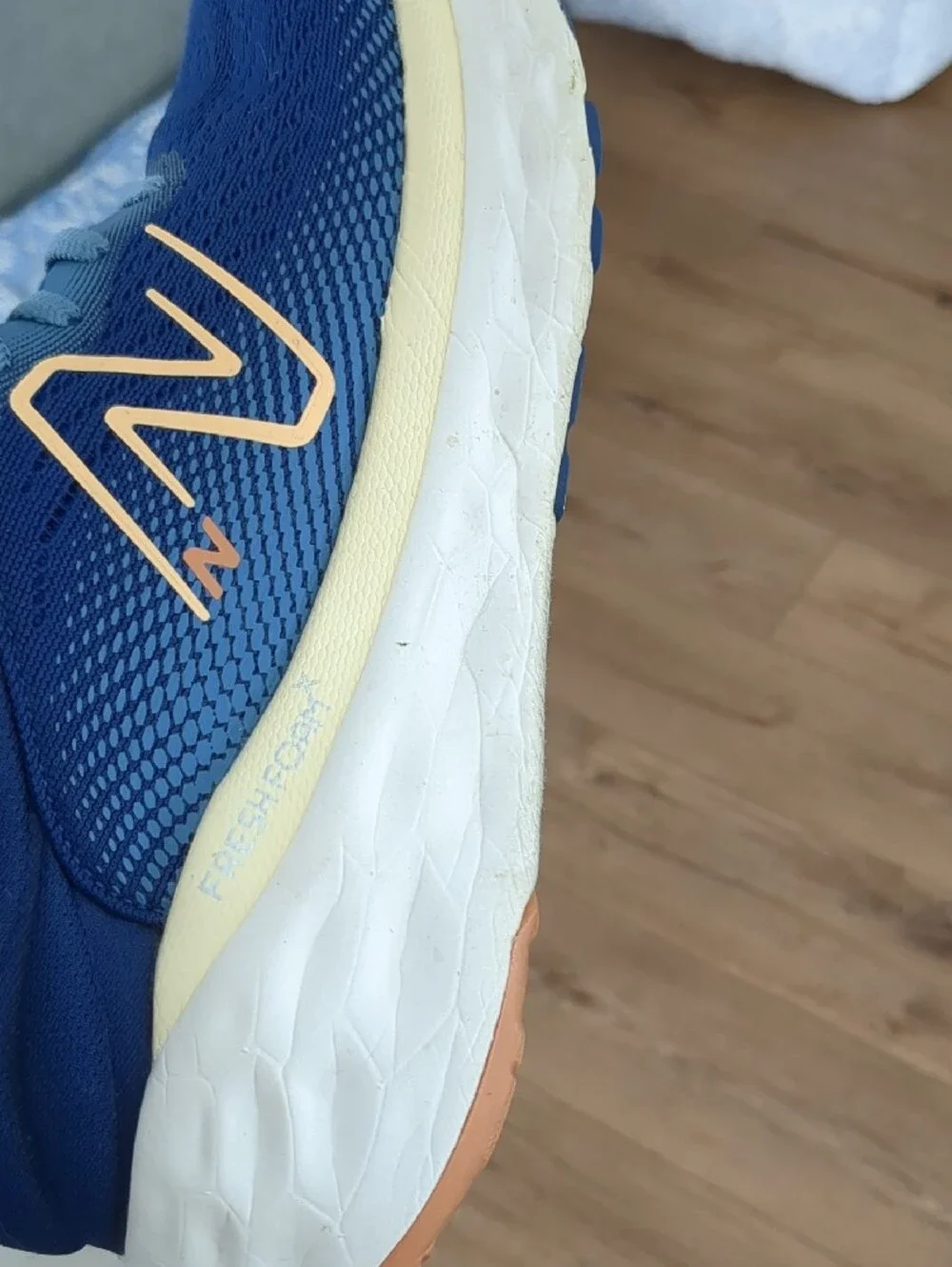 New Balance Fresh Foam Blue Athletic Sneakers - Lightweight Comfort